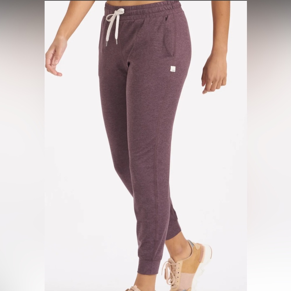 3 vuori joggers - plum, grey, black camo - sz M